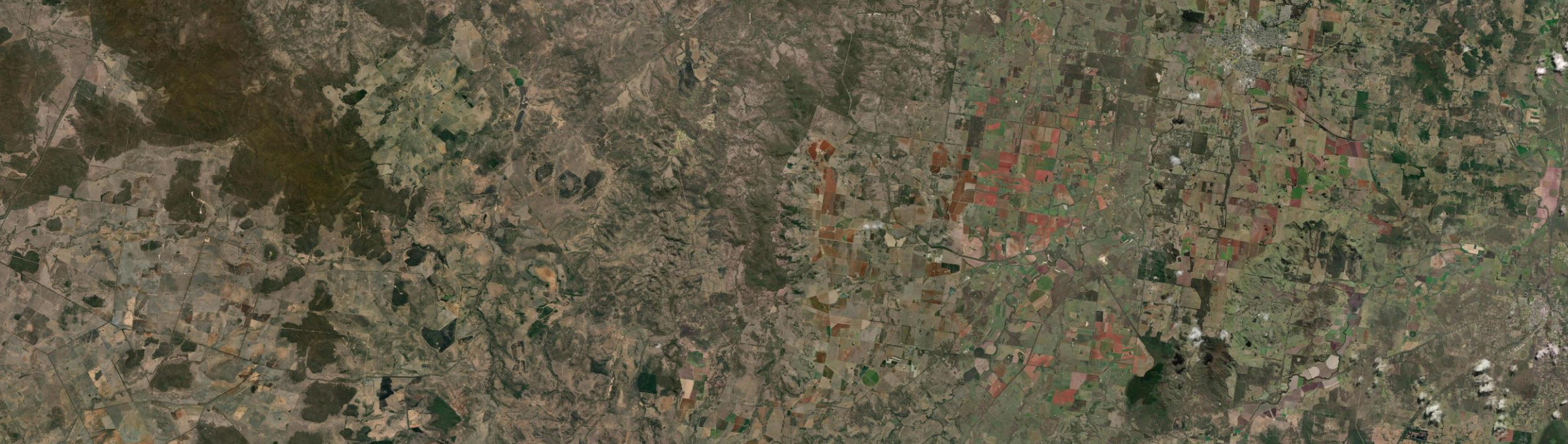 Aerial view of Mannuem, QLD