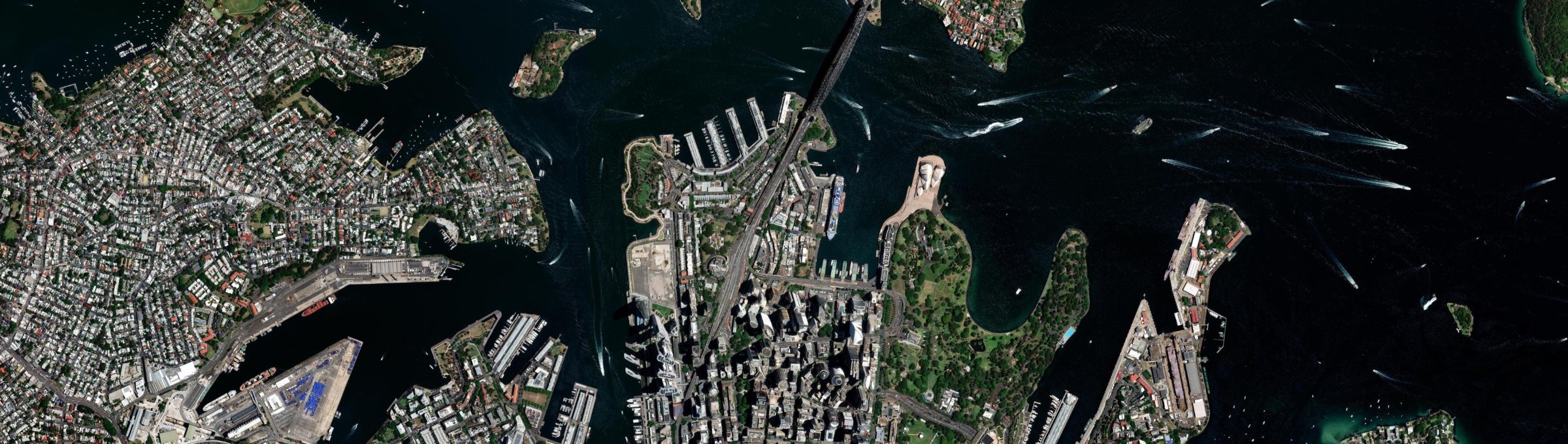 Aerial view of The Rocks (Sydney - NSW), NSW