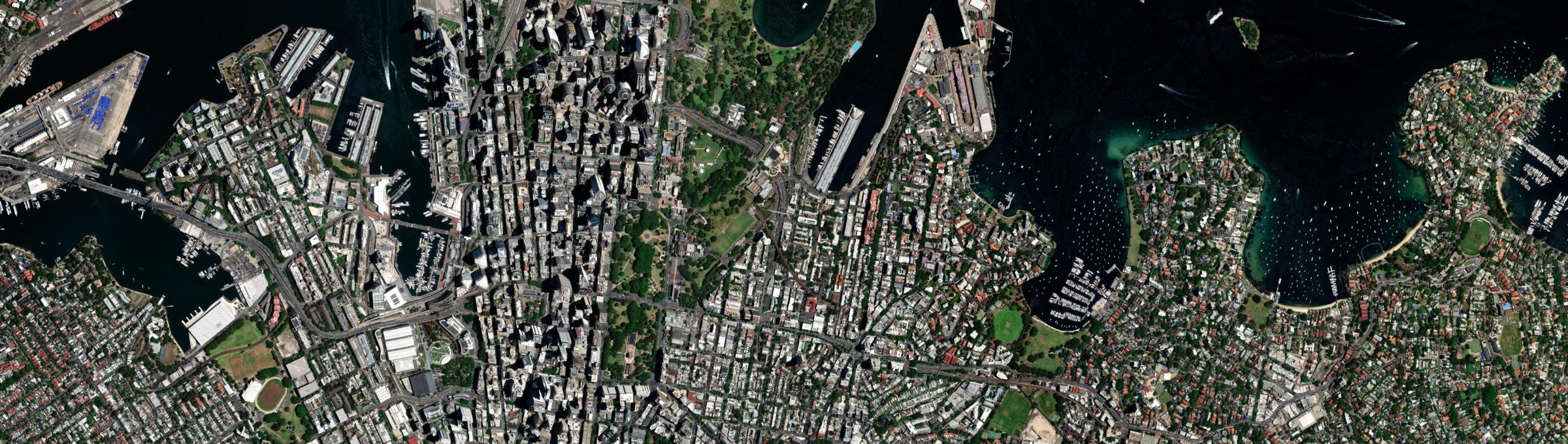 Aerial view of Woolloomooloo, NSW
