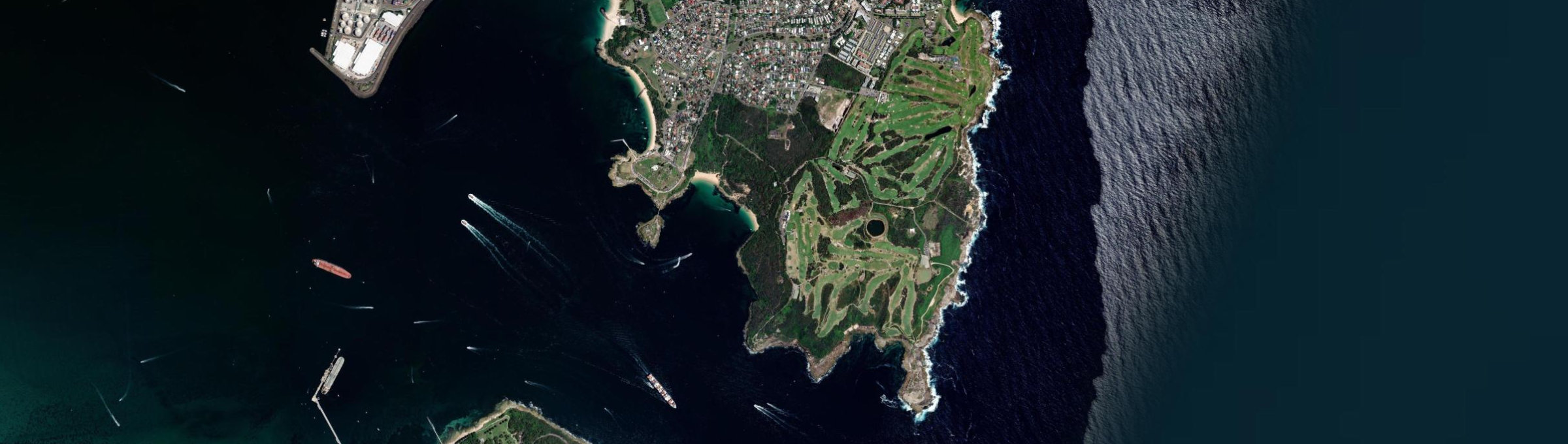 Aerial view of La Perouse, NSW