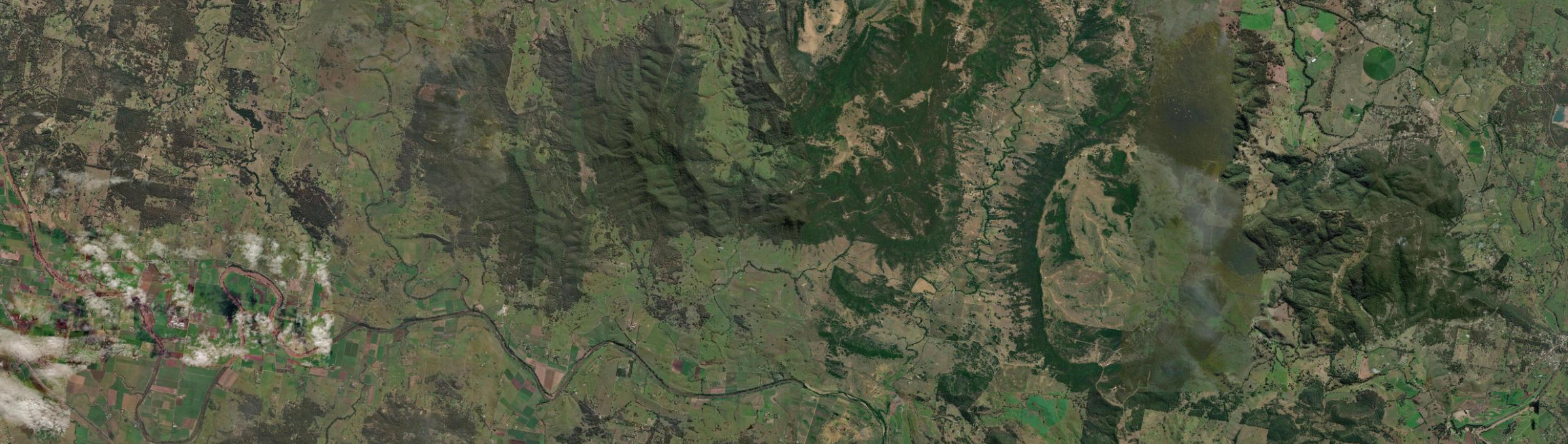 Aerial view of Stanhope (NSW), NSW
