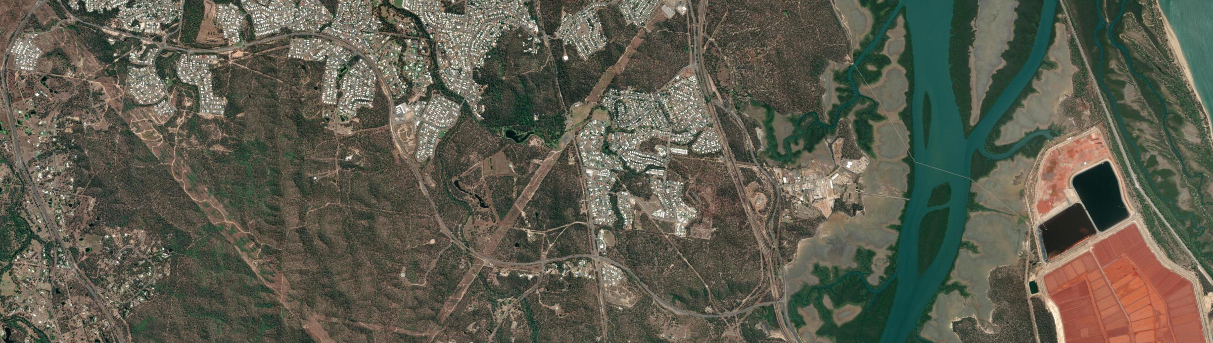 Aerial view of Glen Eden, QLD