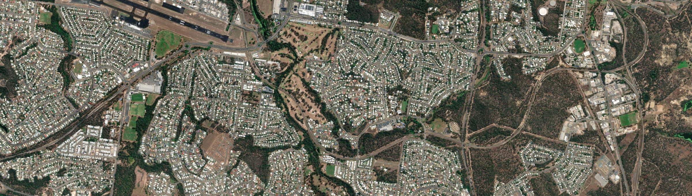 Aerial view of Kin Kora, QLD