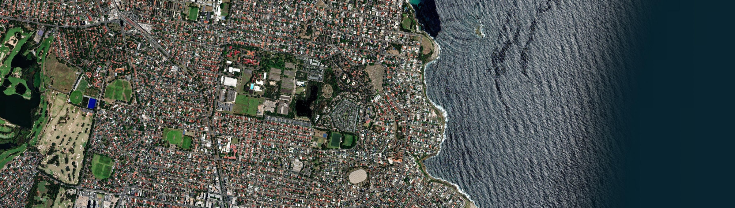 Aerial view of South Coogee, NSW