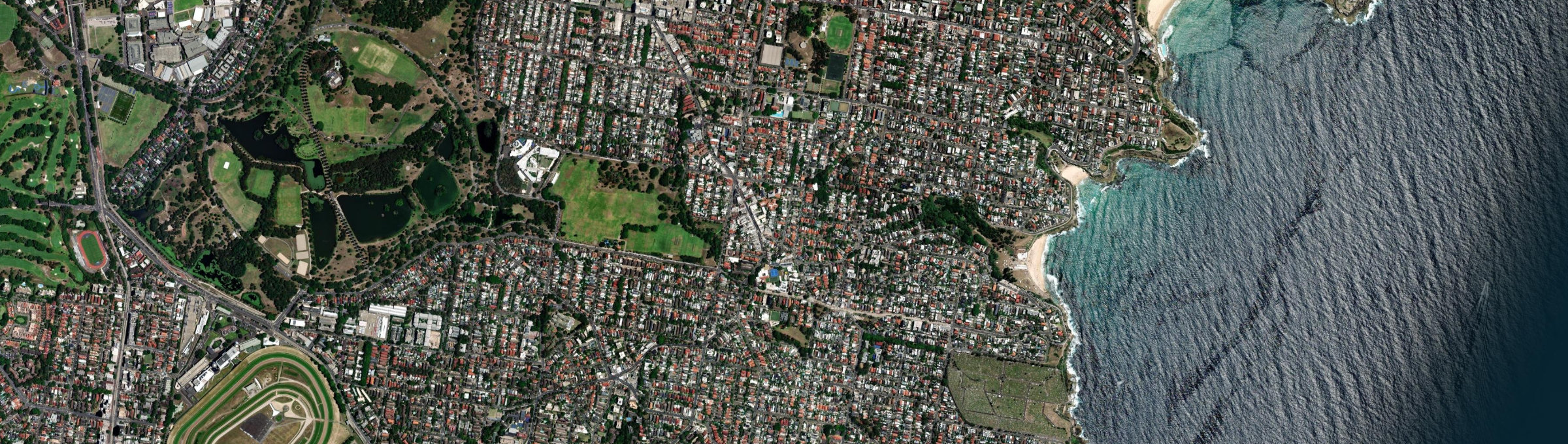 Aerial view of Waverley (NSW), NSW