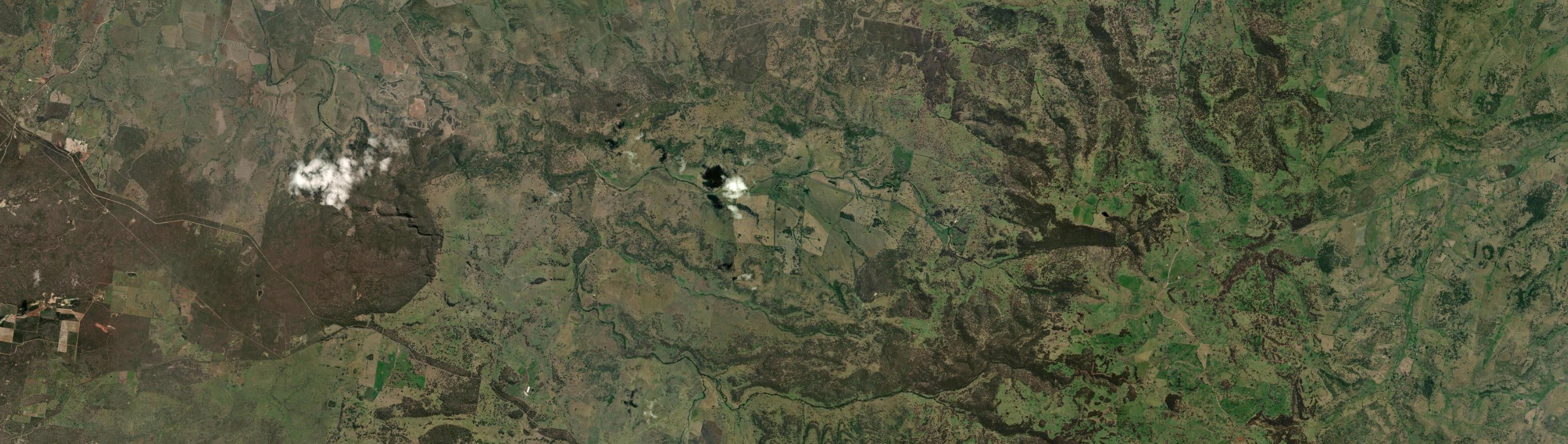 Aerial view of Paradise (NSW), NSW