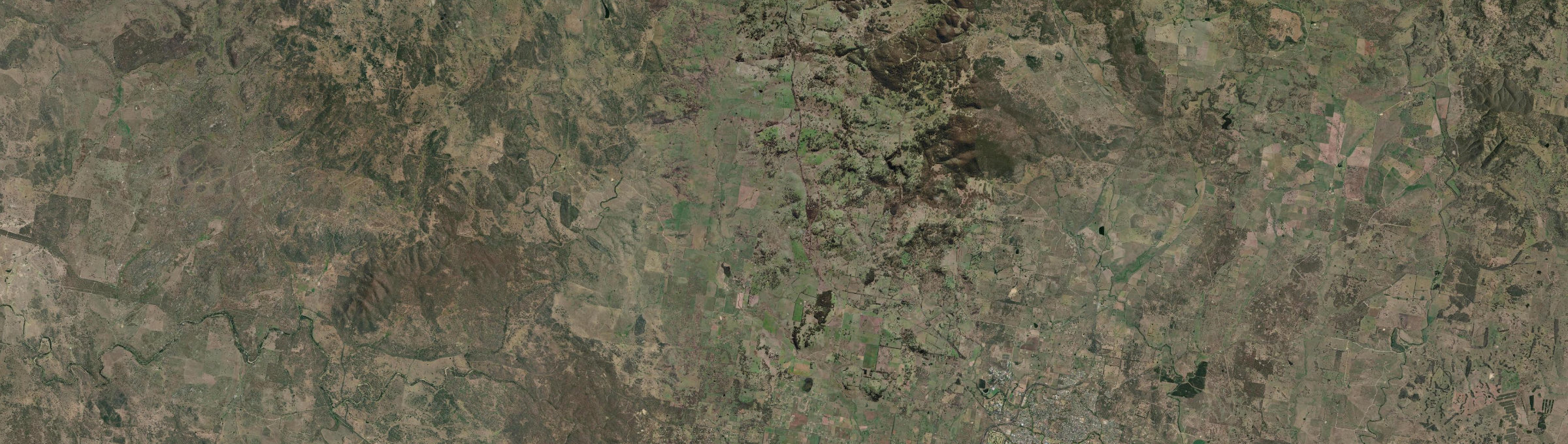 Aerial view of Dumaresq, NSW