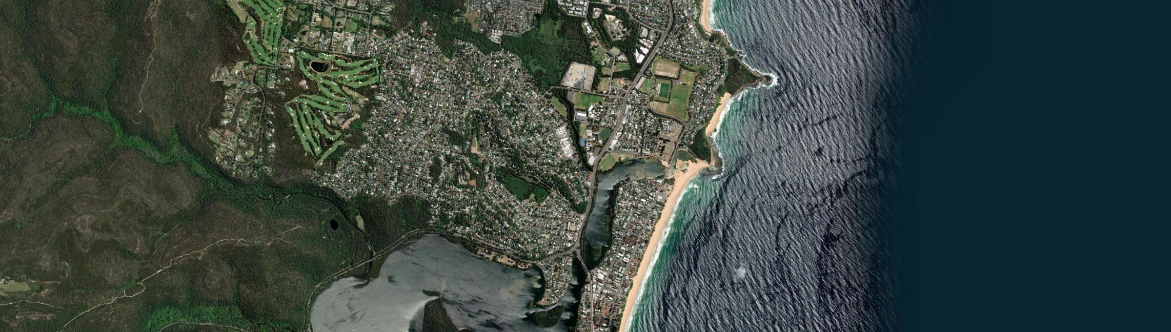 Aerial view of North Narrabeen, NSW