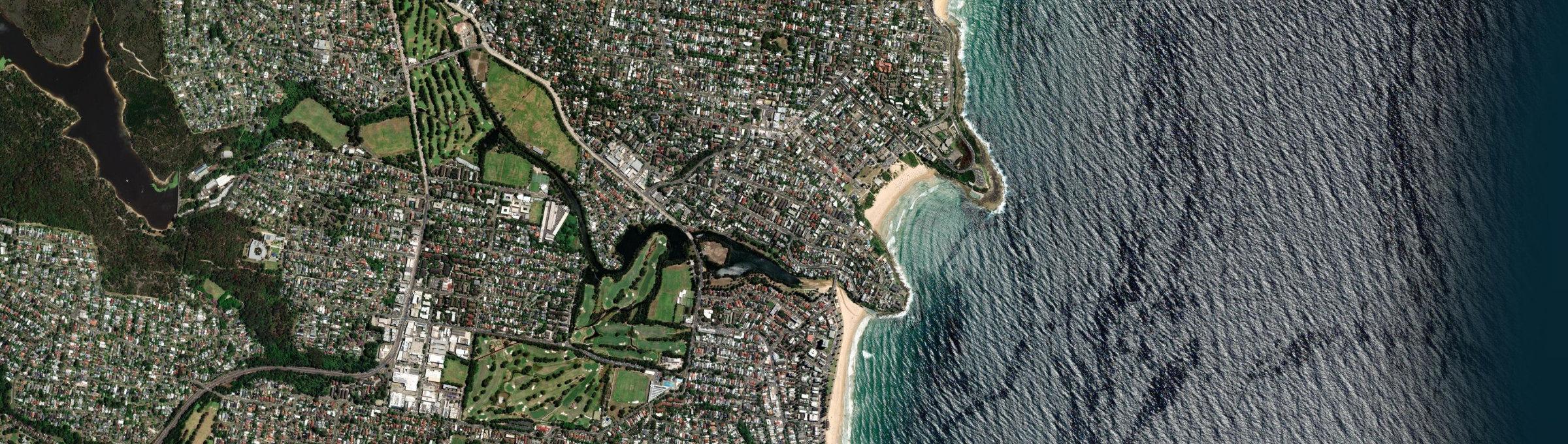Aerial view of Queenscliff (NSW), NSW