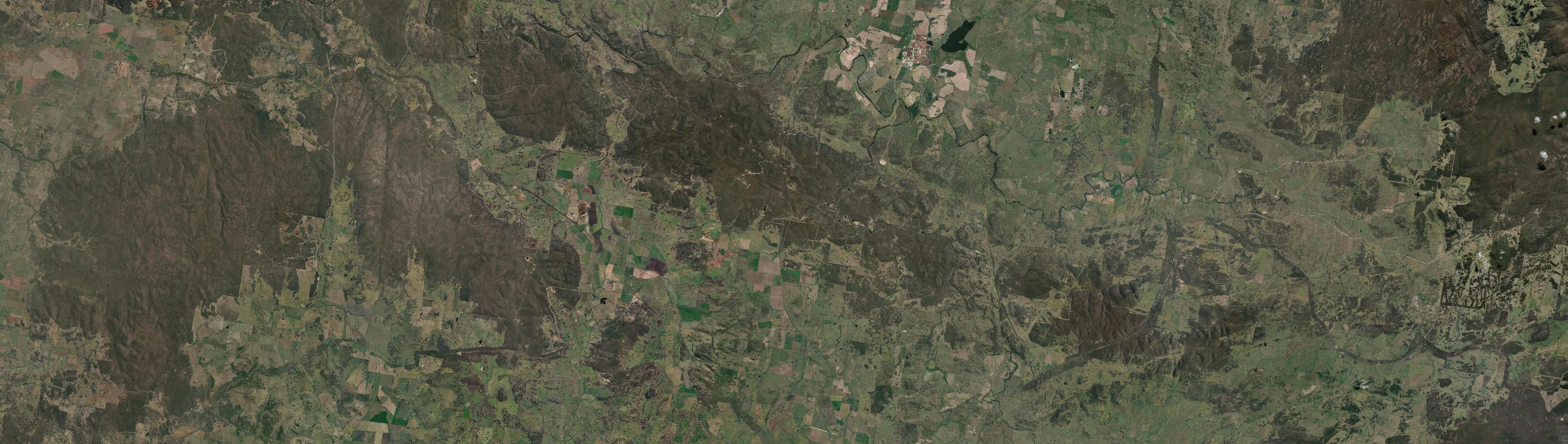 Aerial view of Reddestone, NSW