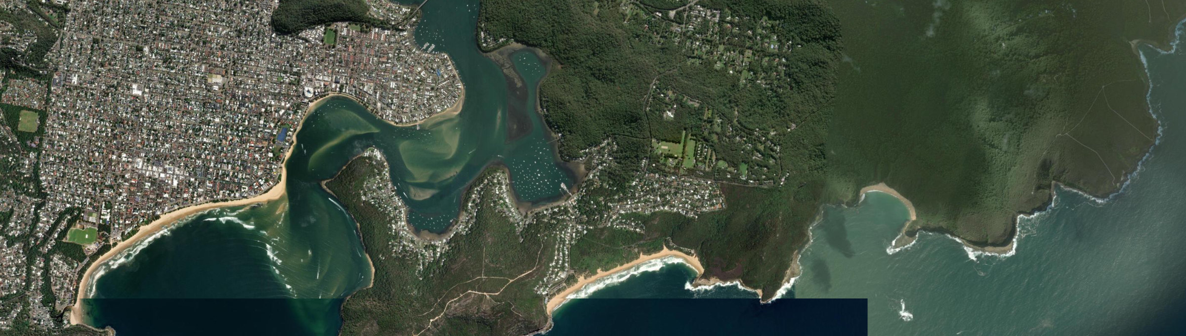 Aerial view of Killcare, NSW