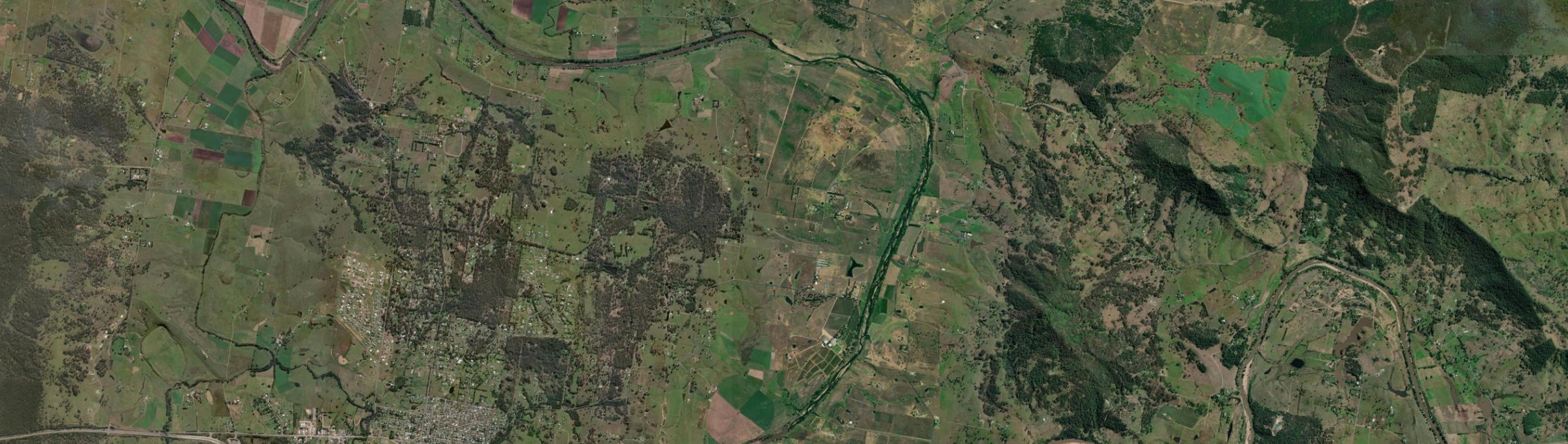 Aerial view of Dalwood (Singleton - NSW), NSW