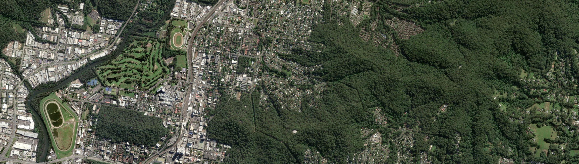 Aerial view of North Gosford, NSW