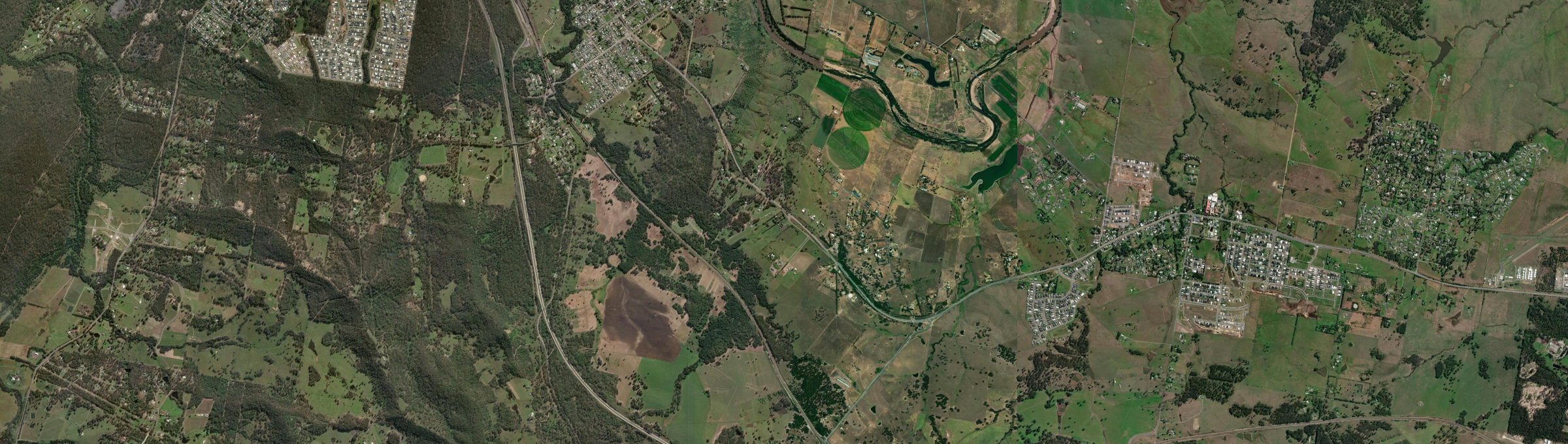 Aerial view of Harpers Hill, NSW