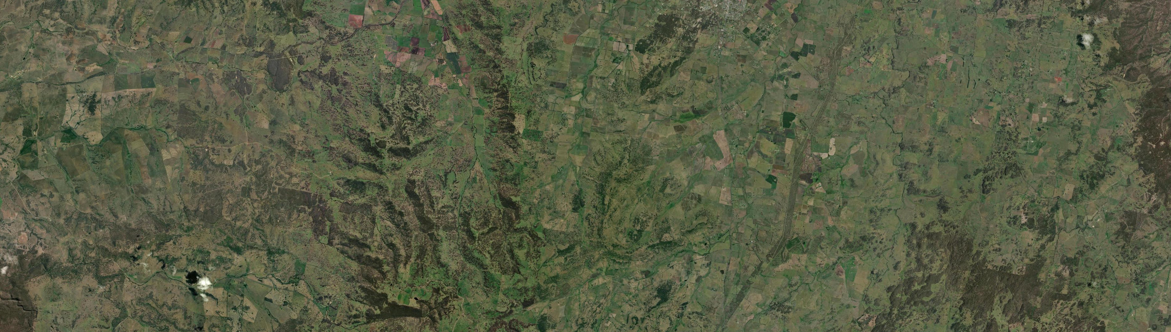 Aerial view of Furracabad, NSW