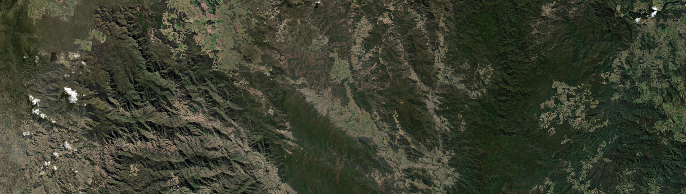 Aerial view of Cooplacurripa, NSW