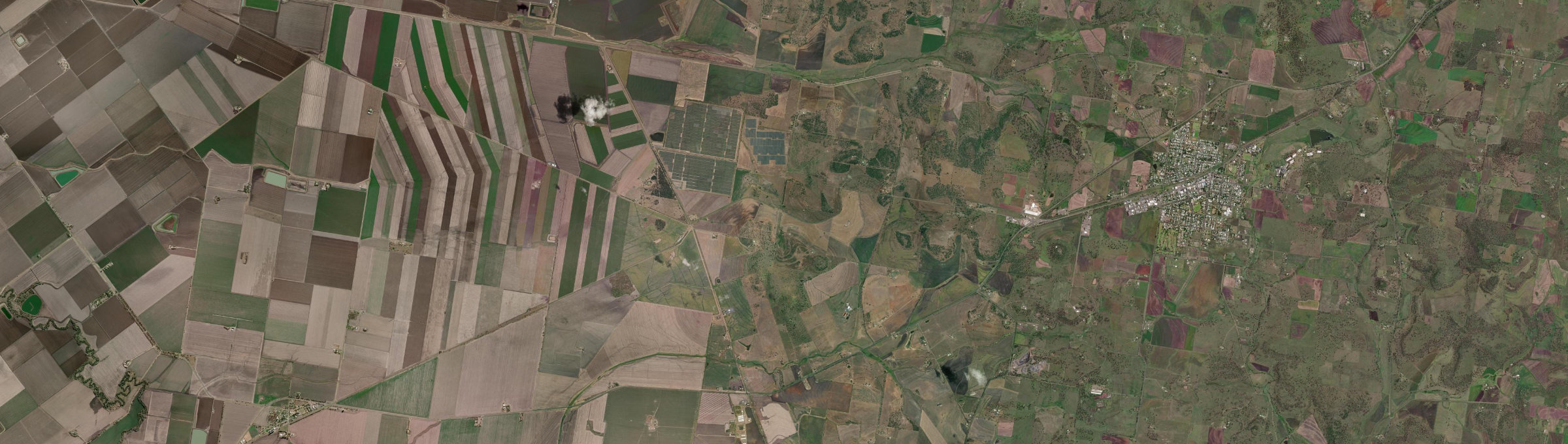 Aerial view of Yarranlea, QLD