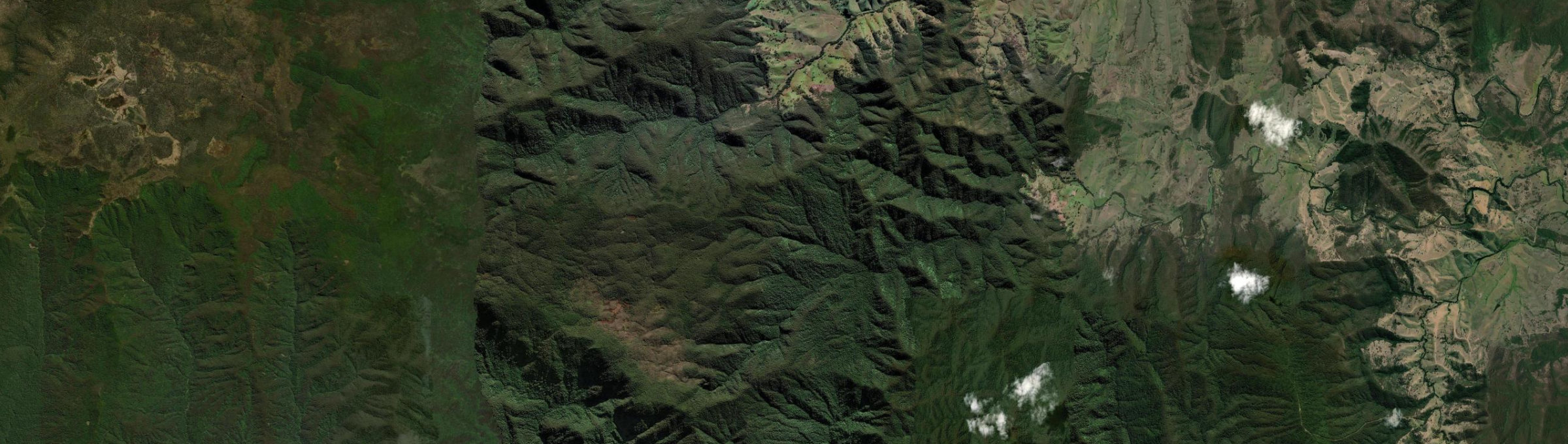 Aerial view of Gloucester Tops, NSW