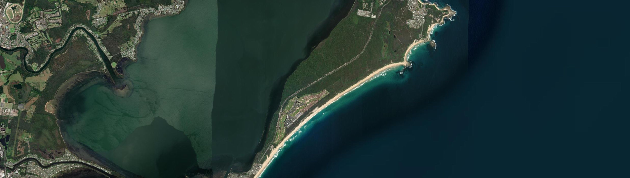 Aerial view of Magenta (NSW), NSW
