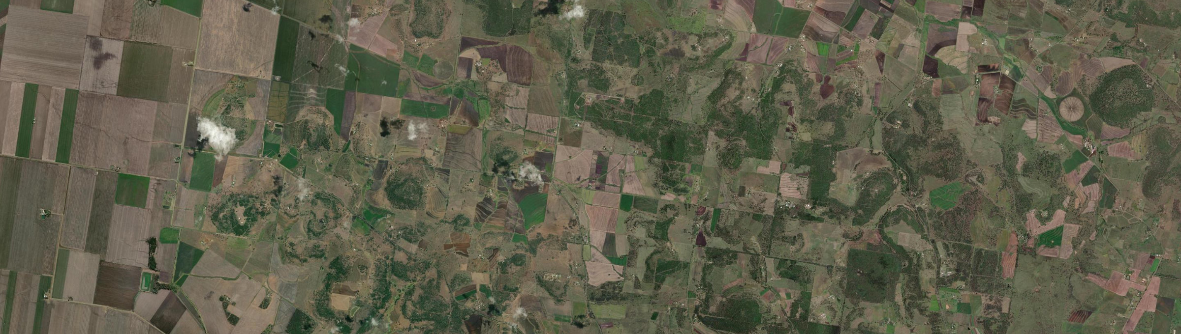 Aerial view of Rossvale, QLD
