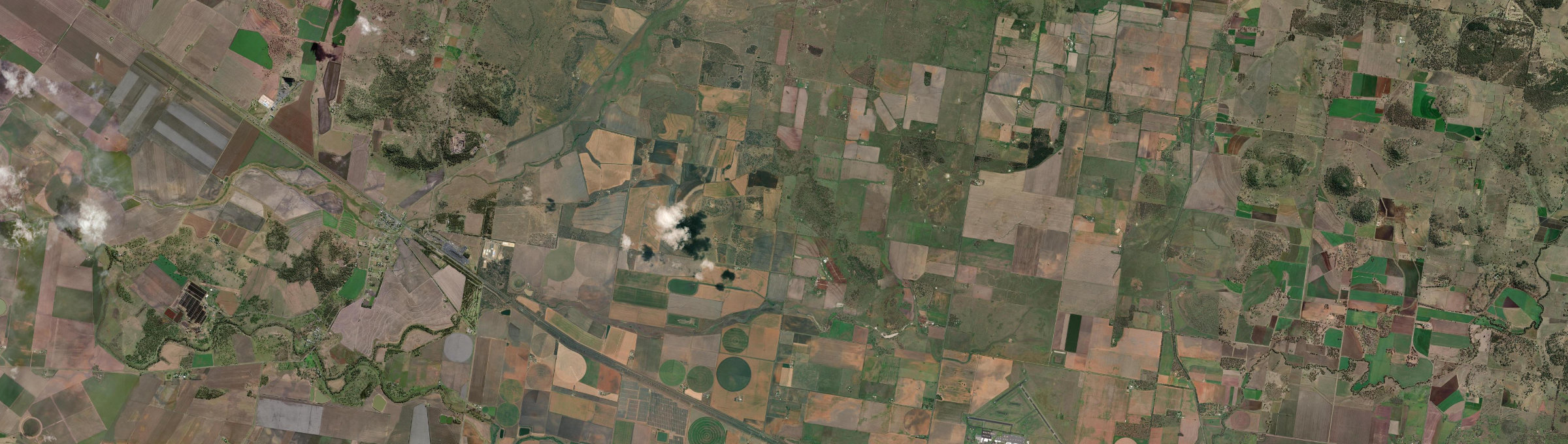 Aerial view of Devon Park (Qld), QLD