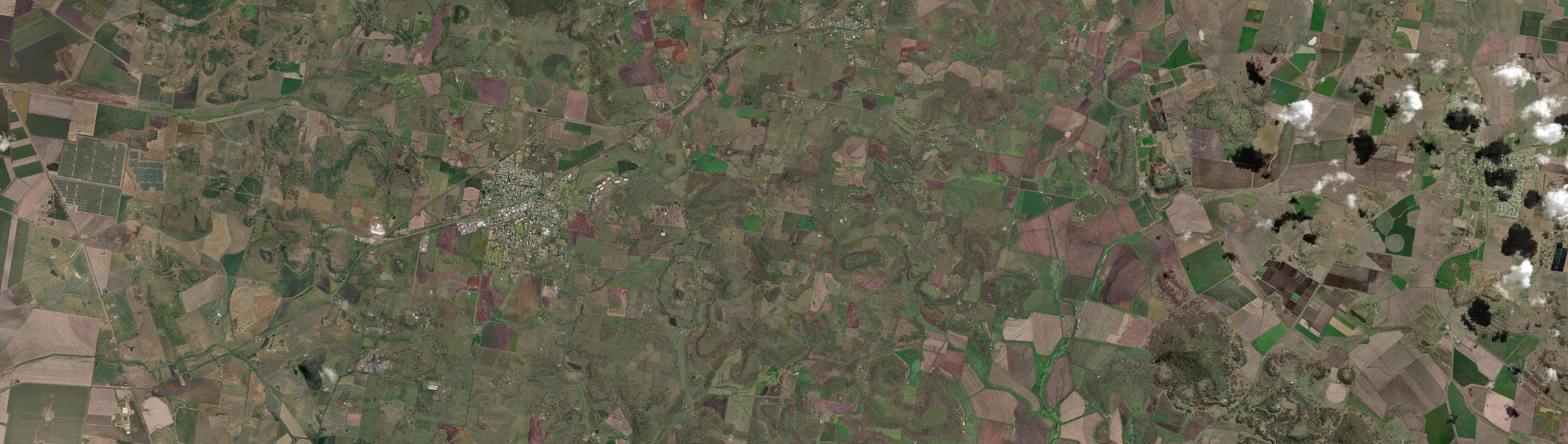Aerial view of Broxburn, QLD