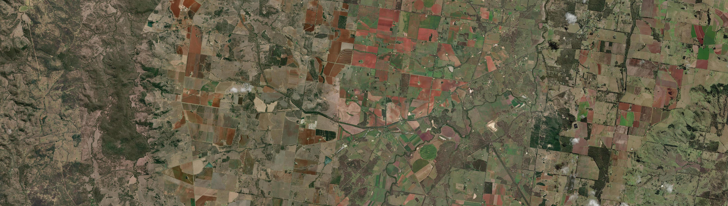 Aerial view of Benair, QLD