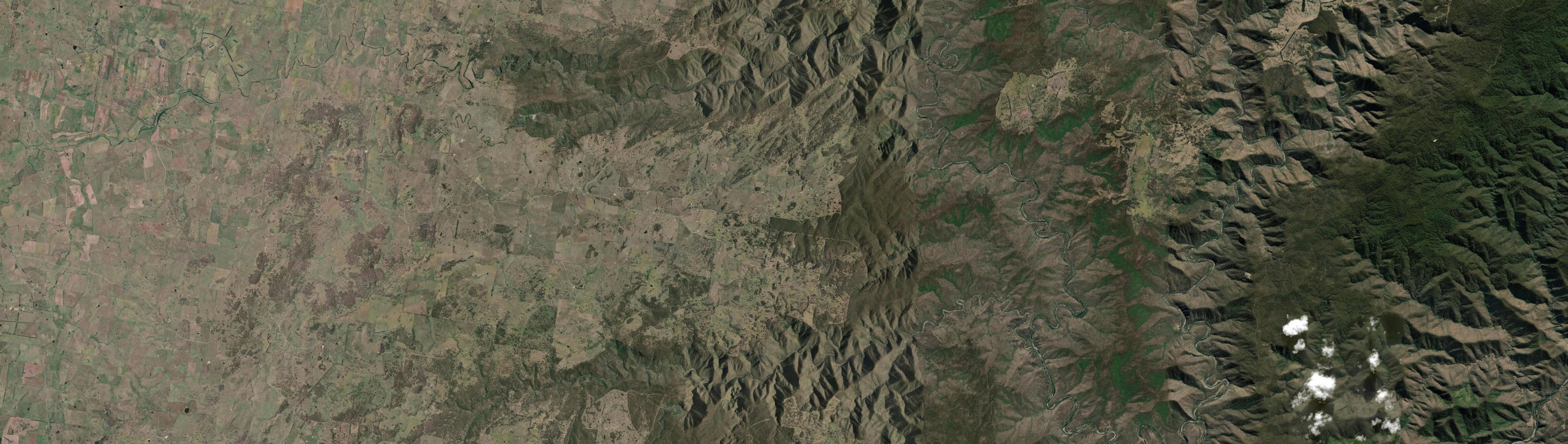 Aerial view of Enmore (Armidale Regional - NSW), NSW