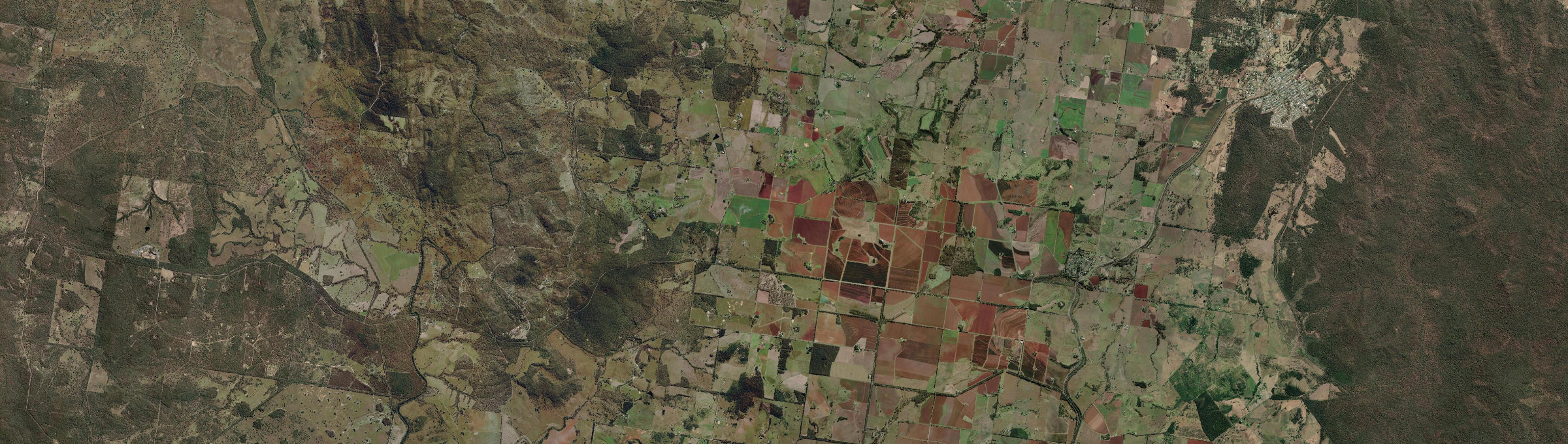 Aerial view of Cushnie, QLD
