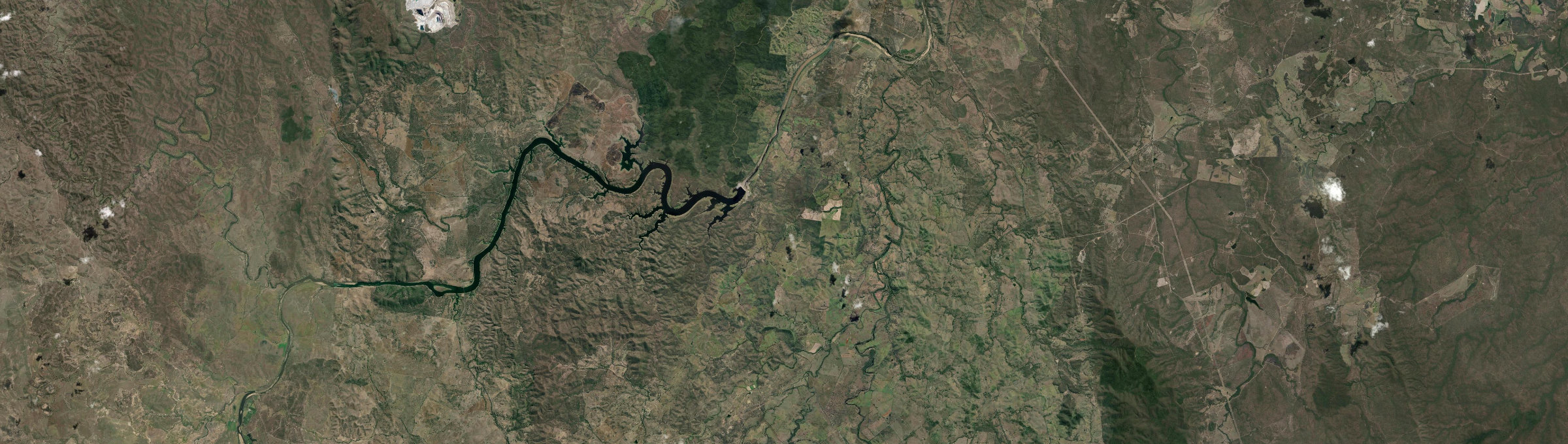 Aerial view of Coringa, QLD