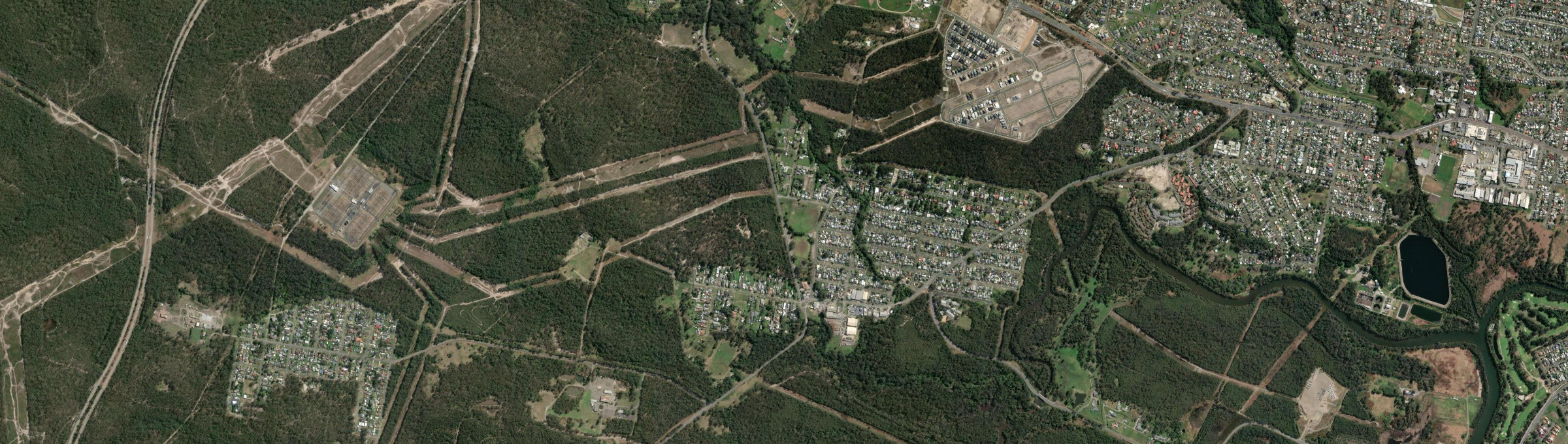 Aerial view of Barnsley, NSW