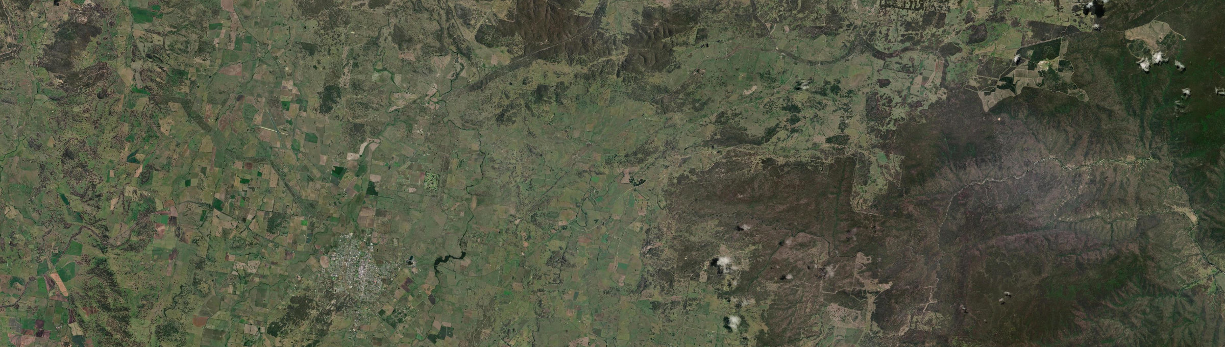 Aerial view of Shannon Vale, NSW