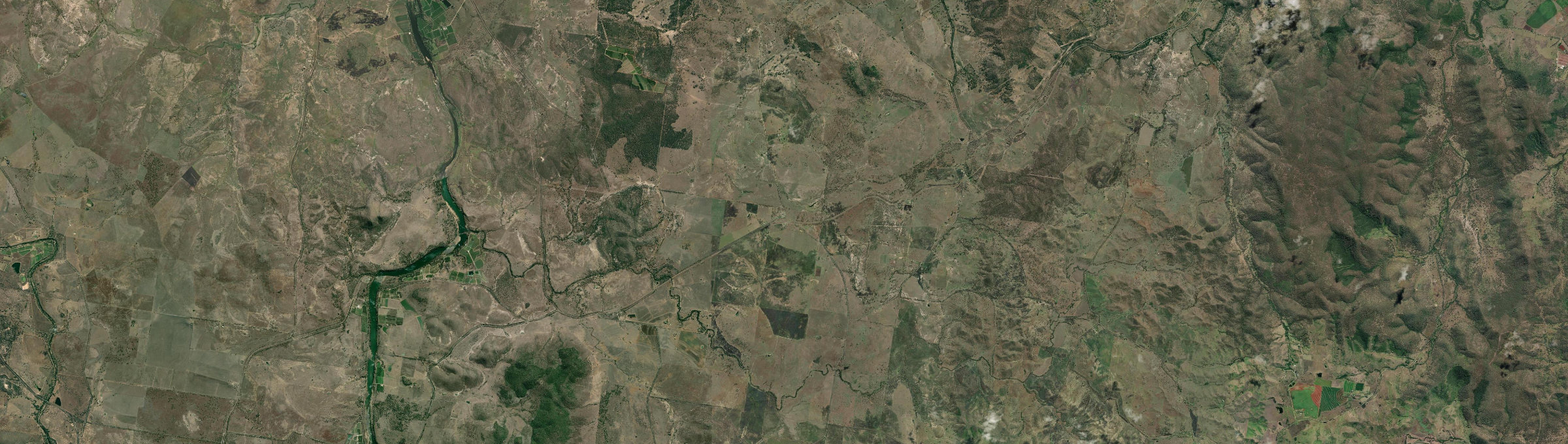 Aerial view of Byrnestown, QLD