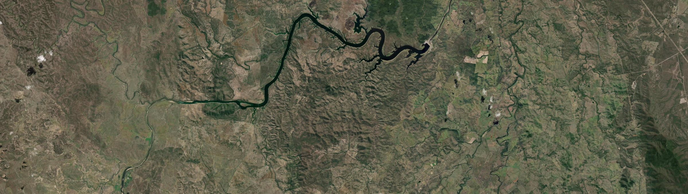 Aerial view of Wateranga, QLD