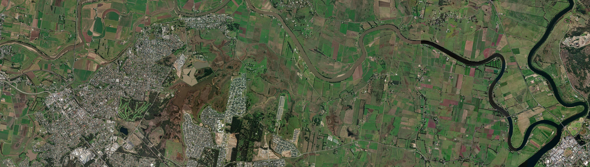 Aerial view of Berry Park, NSW