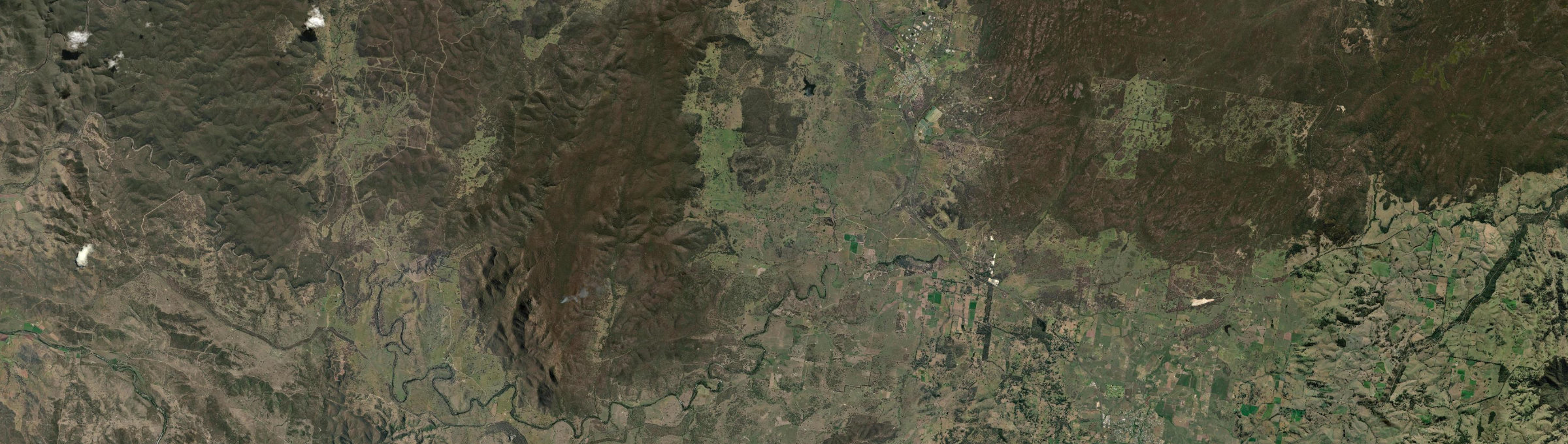 Aerial view of Tarban, NSW