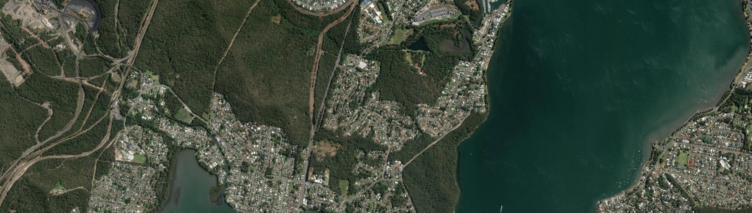 Aerial view of Woodrising, NSW