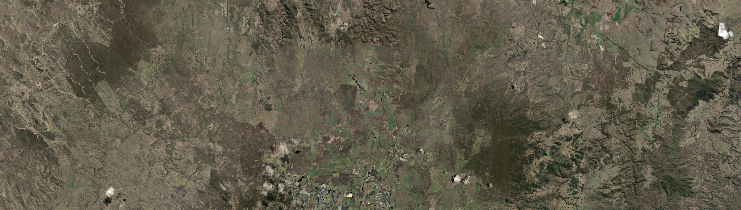 Aerial view of Dalveen, QLD