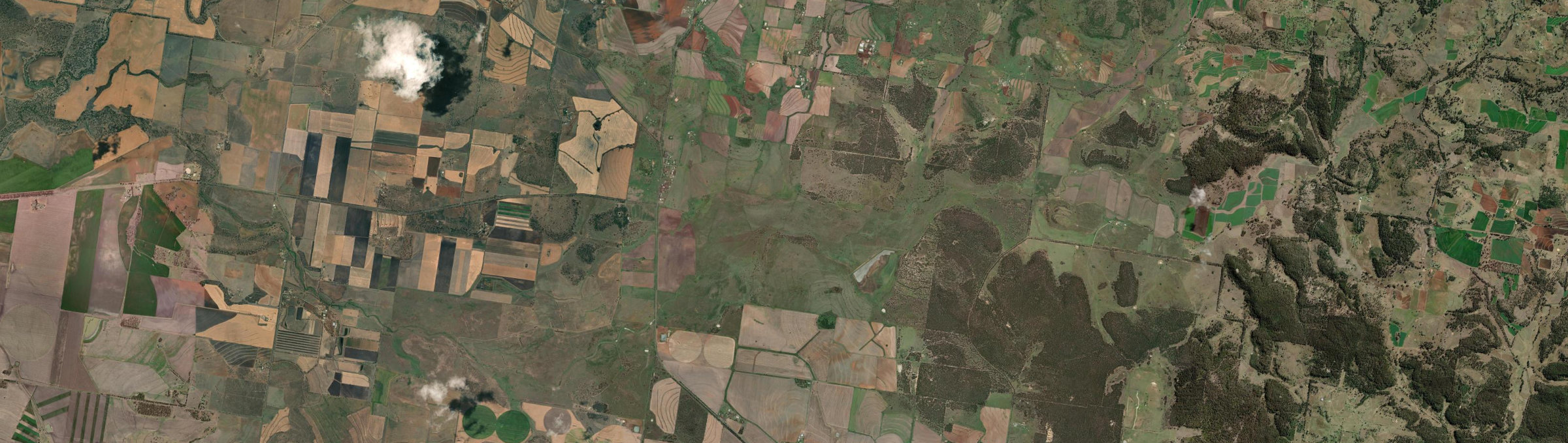 Aerial view of Rosalie Plains, QLD