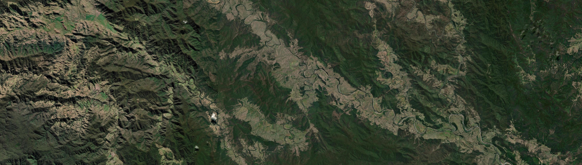 Aerial view of Bretti, NSW