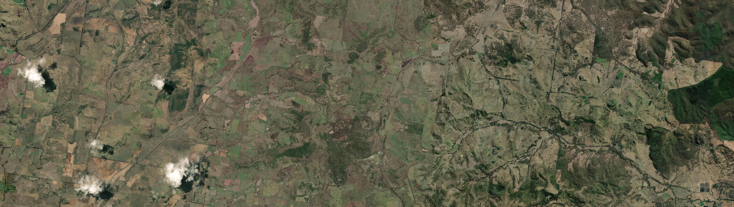 Aerial view of Nutgrove, QLD