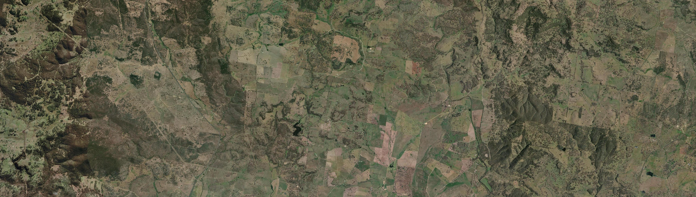 Aerial view of Puddledock, NSW