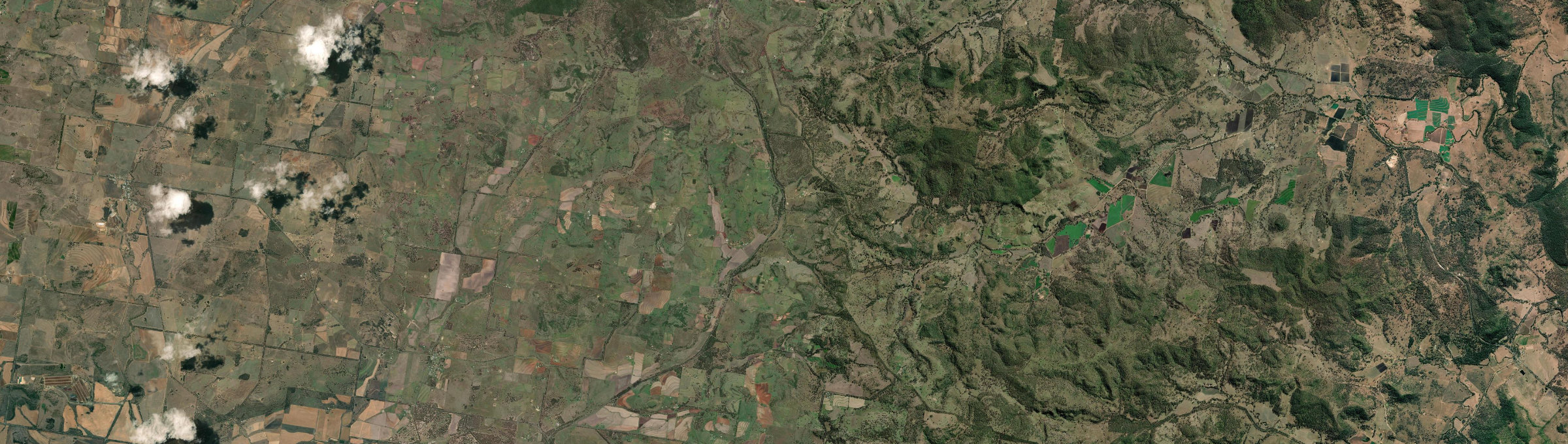 Aerial view of Highgrove, QLD