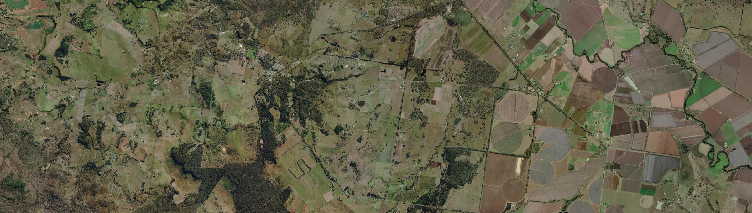 Aerial view of Kawl Kawl, QLD