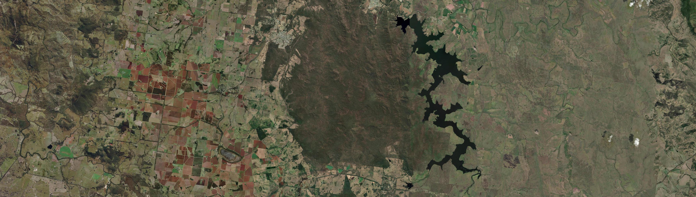 Aerial view of Charlestown (Qld), QLD