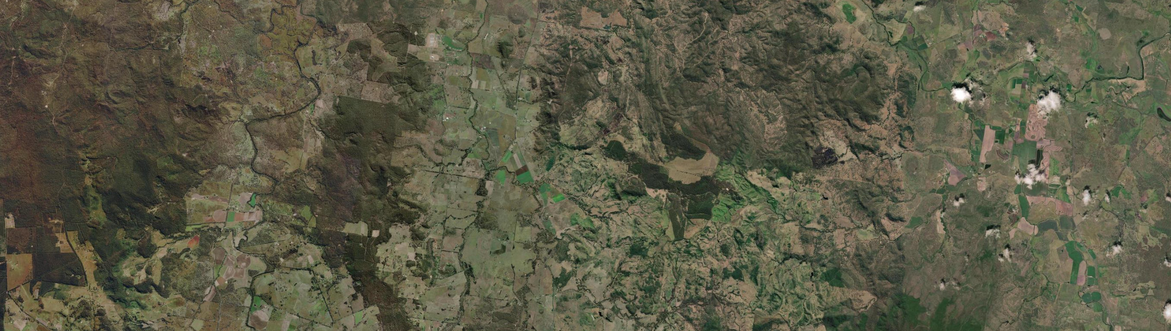 Aerial view of Kitoba, QLD