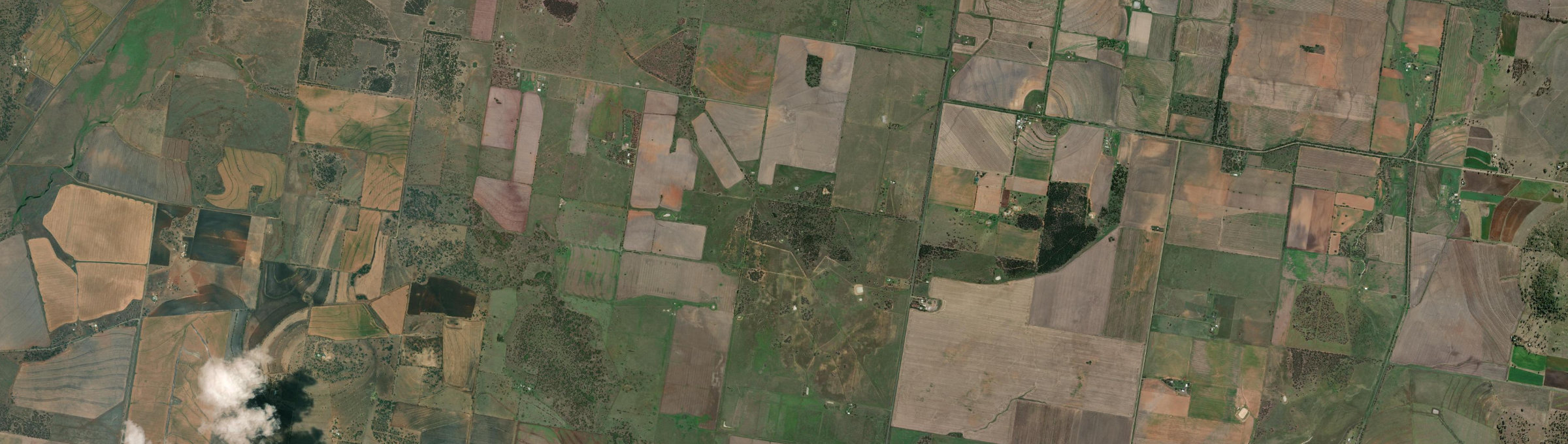 Aerial view of Sabine, QLD