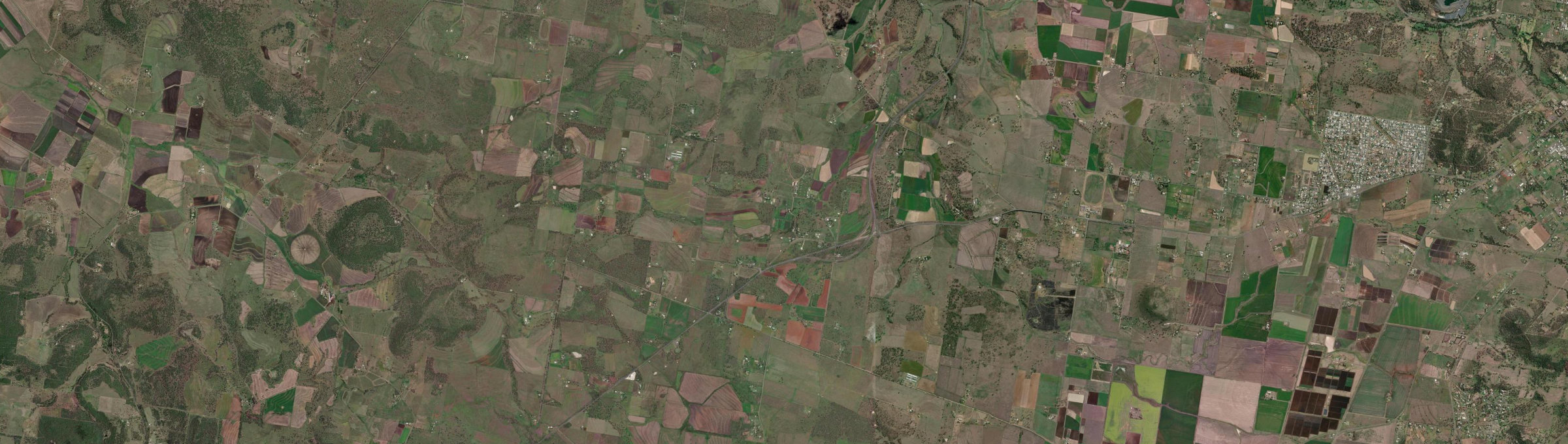 Aerial view of Athol, QLD