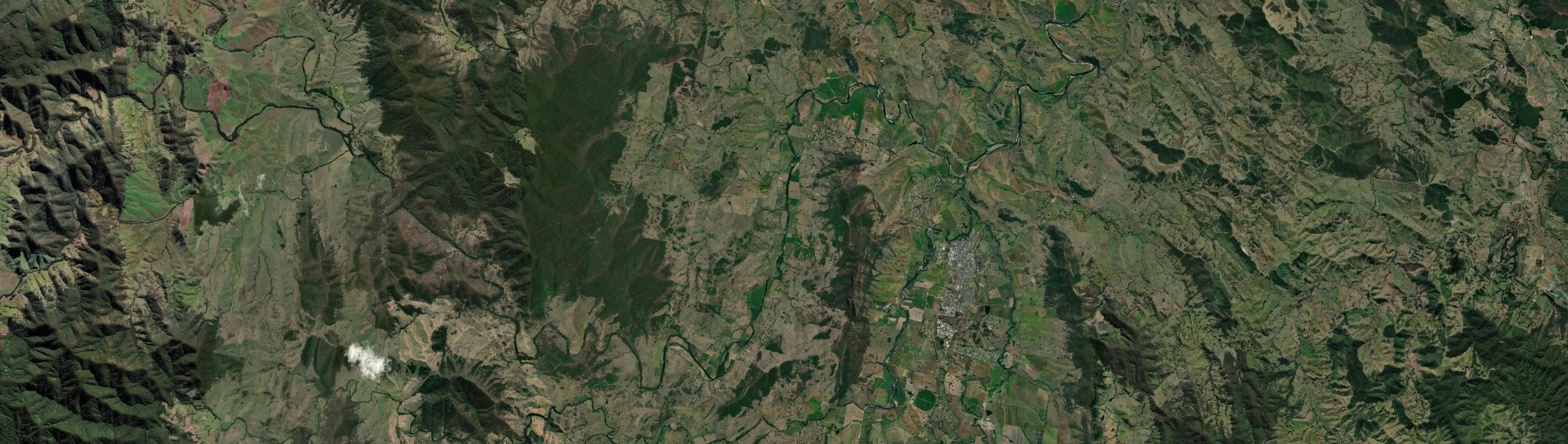 Aerial view of Barrington (NSW), NSW