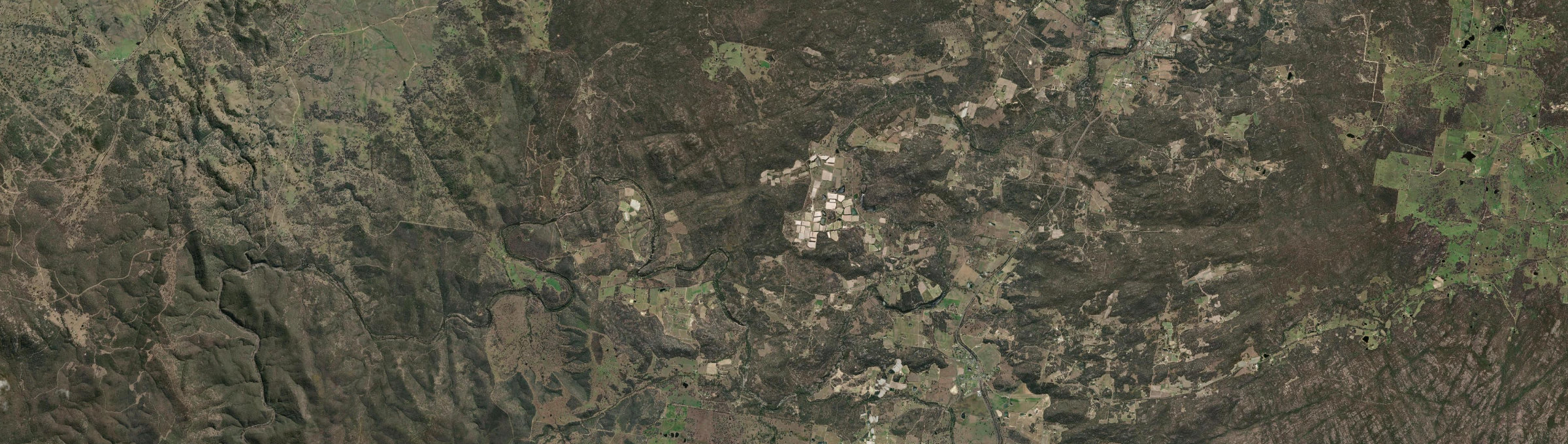 Aerial view of Somme, QLD